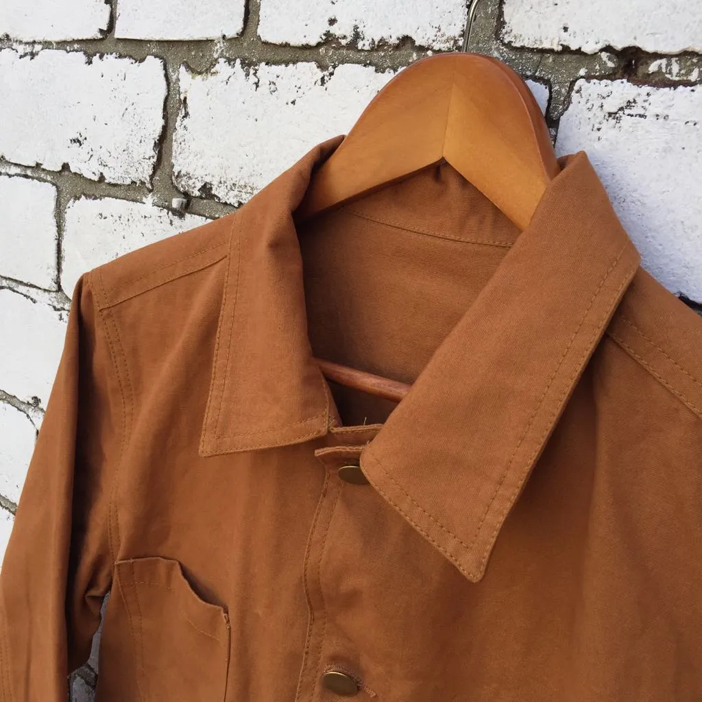 Duck Brown Canvas Workwear Jacket