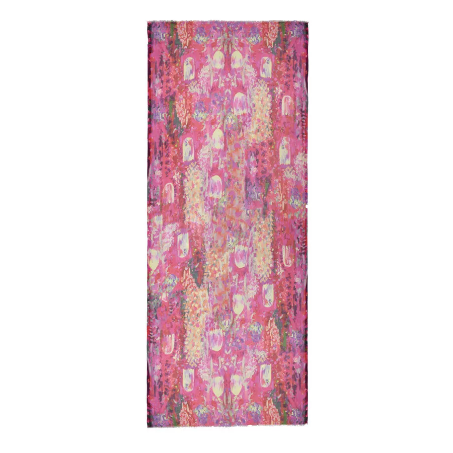 Dupatta Nasryn Painterly Garden Scarf
