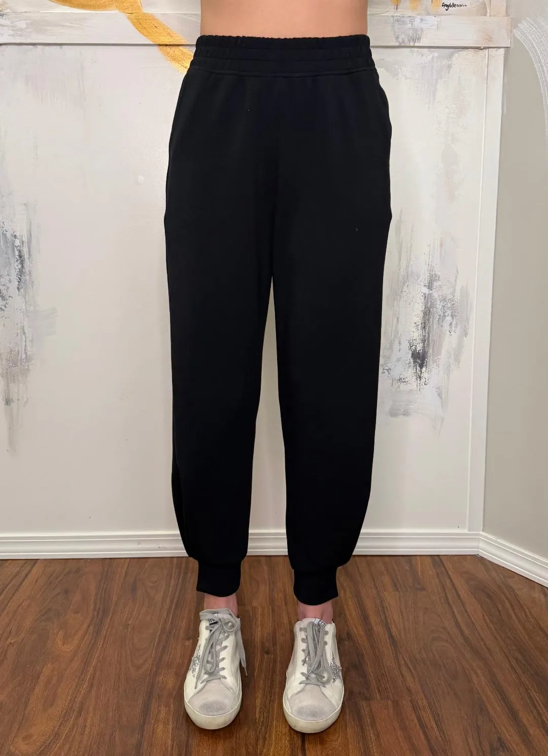Easy Pull-On Side Pleat Jogger - color options