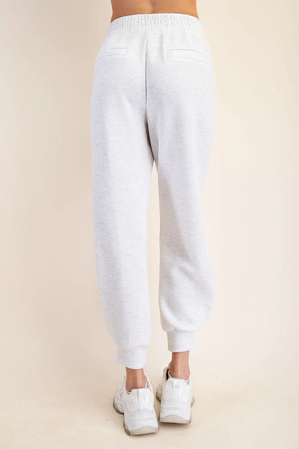 Easy Pull-On Side Pleat Jogger - color options