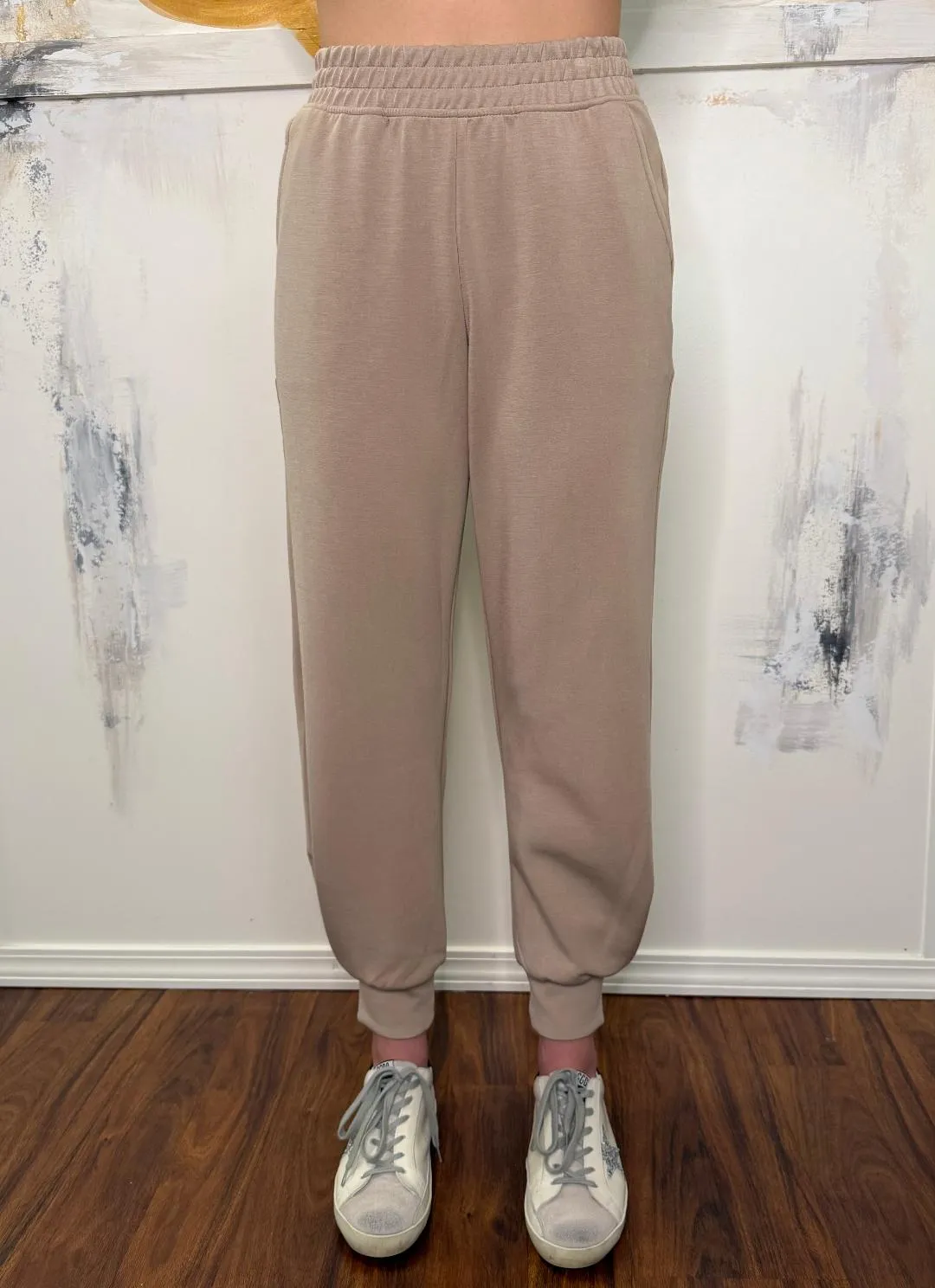 Easy Pull-On Side Pleat Jogger - color options