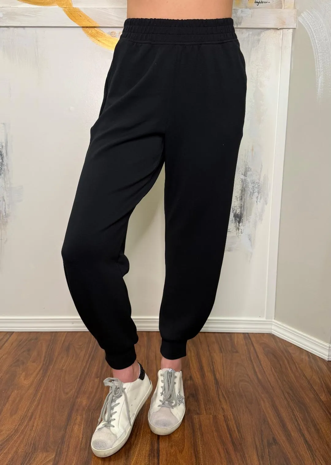 Easy Pull-On Side Pleat Jogger - color options