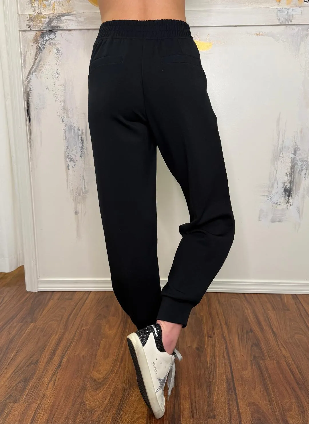 Easy Pull-On Side Pleat Jogger - color options