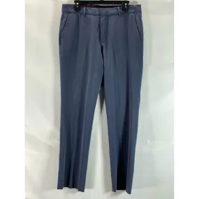 EGARA Men's Blue Flat Front Dress Pants SZ 33X30