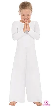 Eurotard Child Scoop Neck Jumpsuit w- Zipper Back