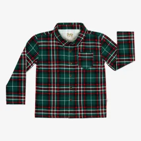 Evergreen Plaid Button Down Shirt