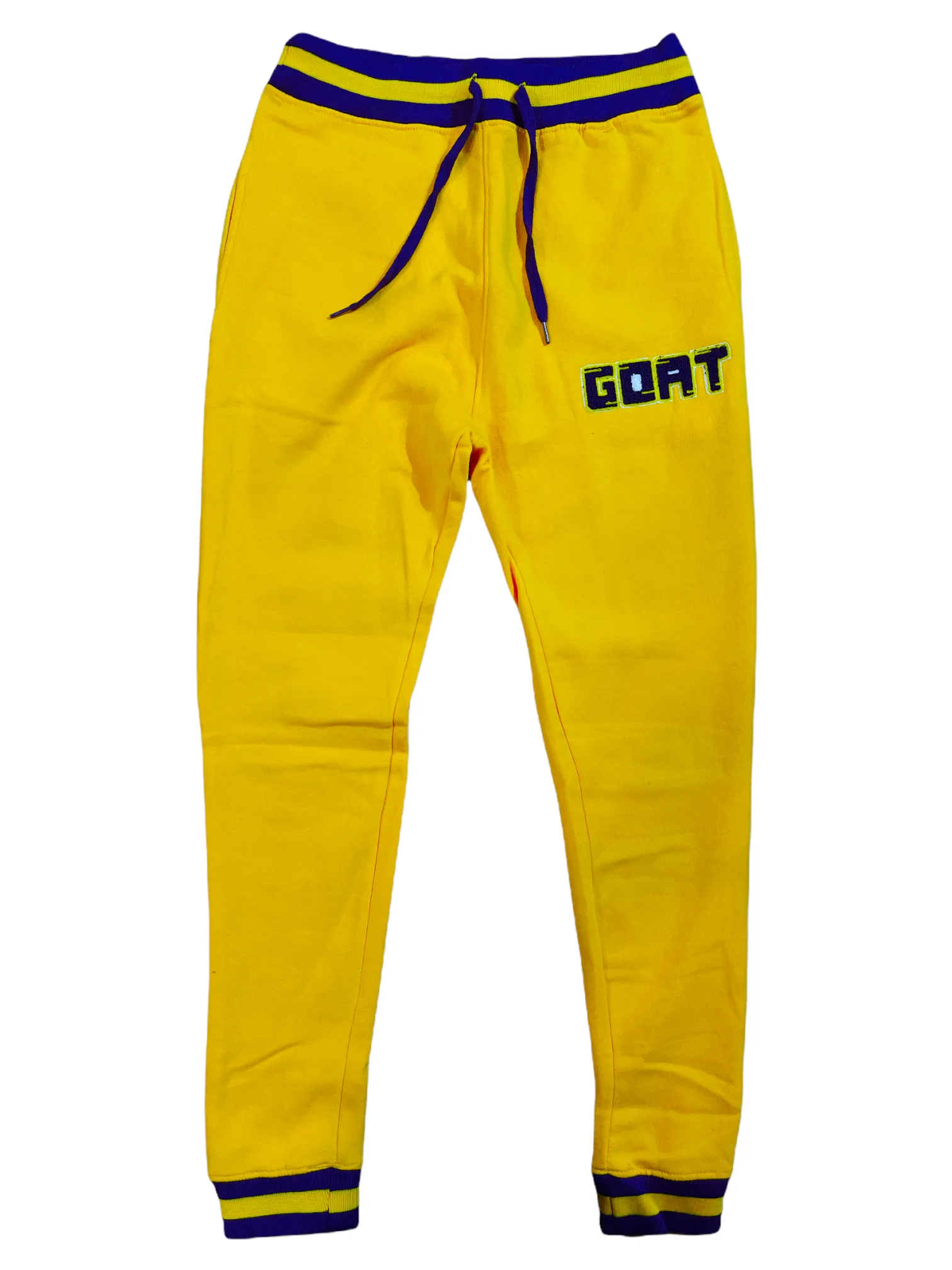 Evolution Kids 'Goat' Chenille Patch Joggers (Yellow) EV-10250/45221 LK/K