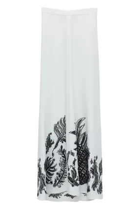 Exquisite Luxury Skirt Camellia White