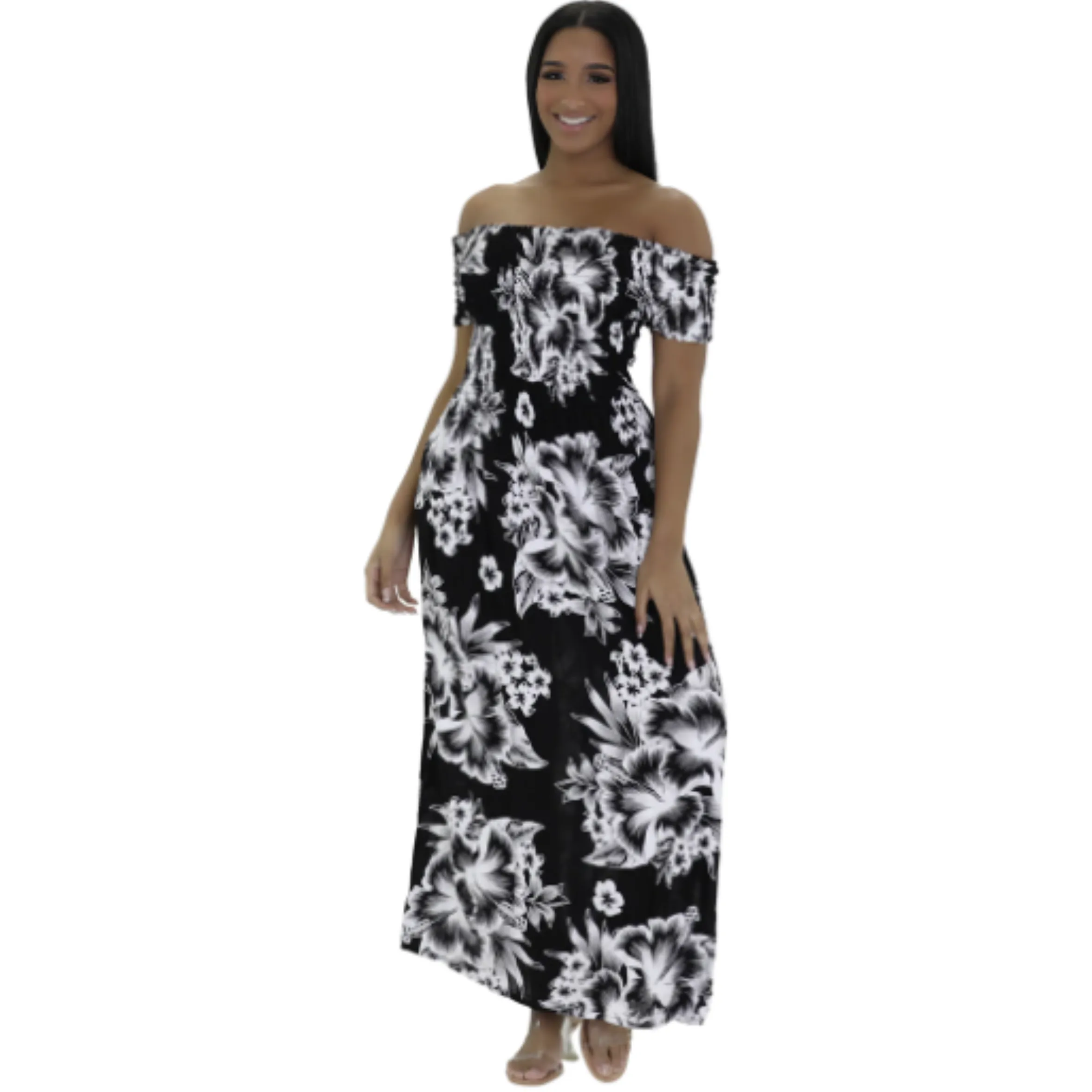 Floral Print Maxi Dress