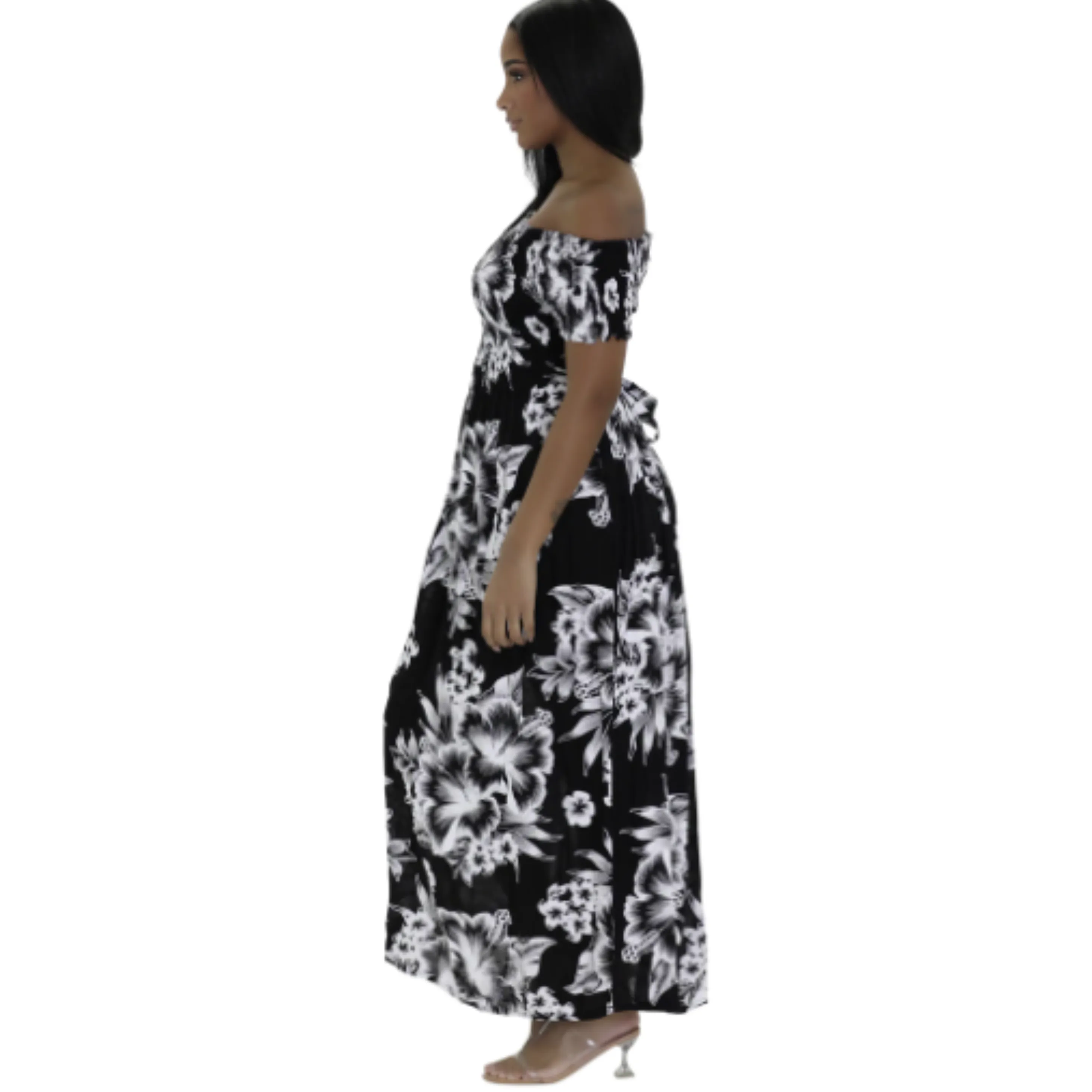 Floral Print Maxi Dress