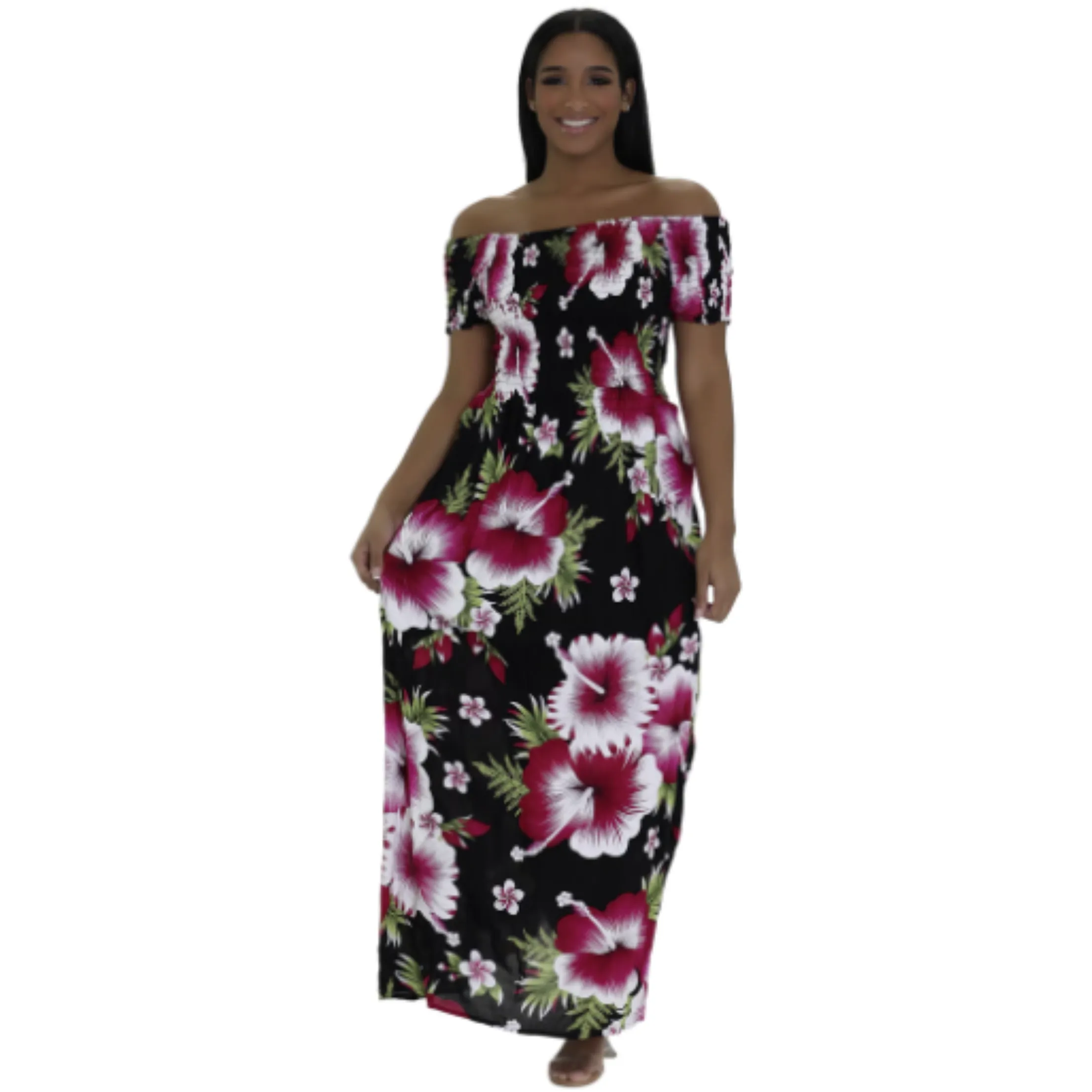 Floral Print Maxi Dress