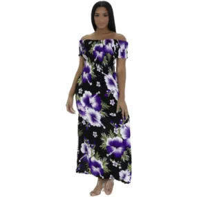Floral Print Maxi Dress