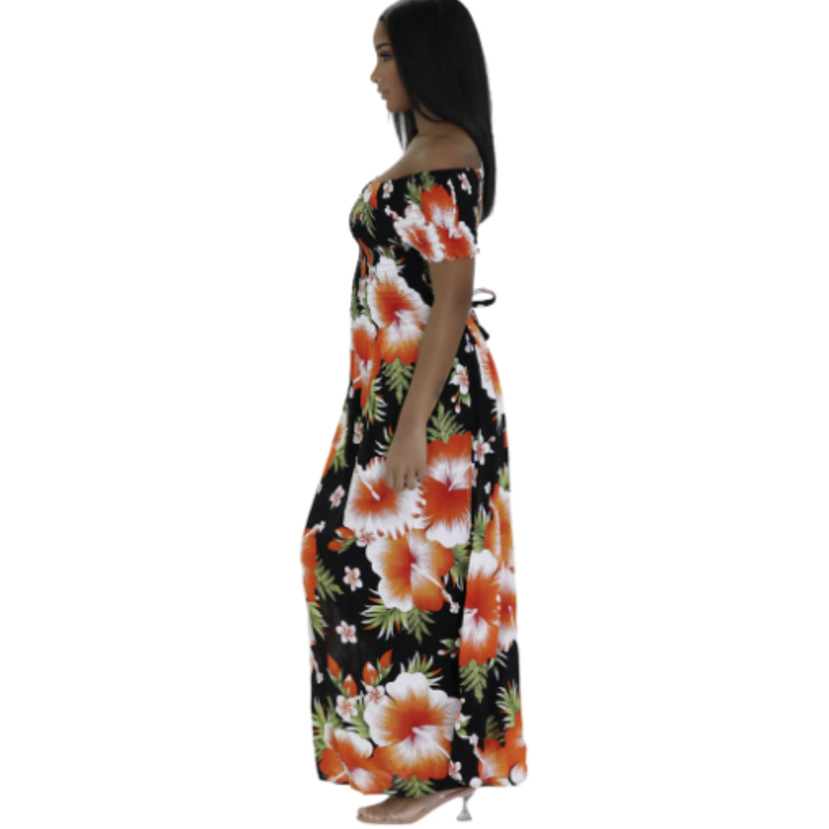 Floral Print Maxi Dress