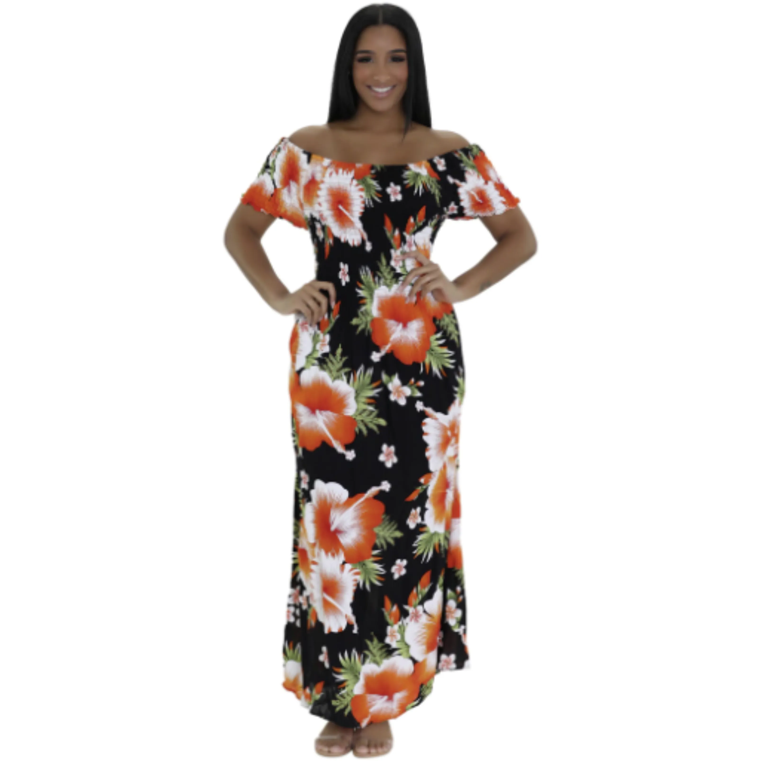 Floral Print Maxi Dress