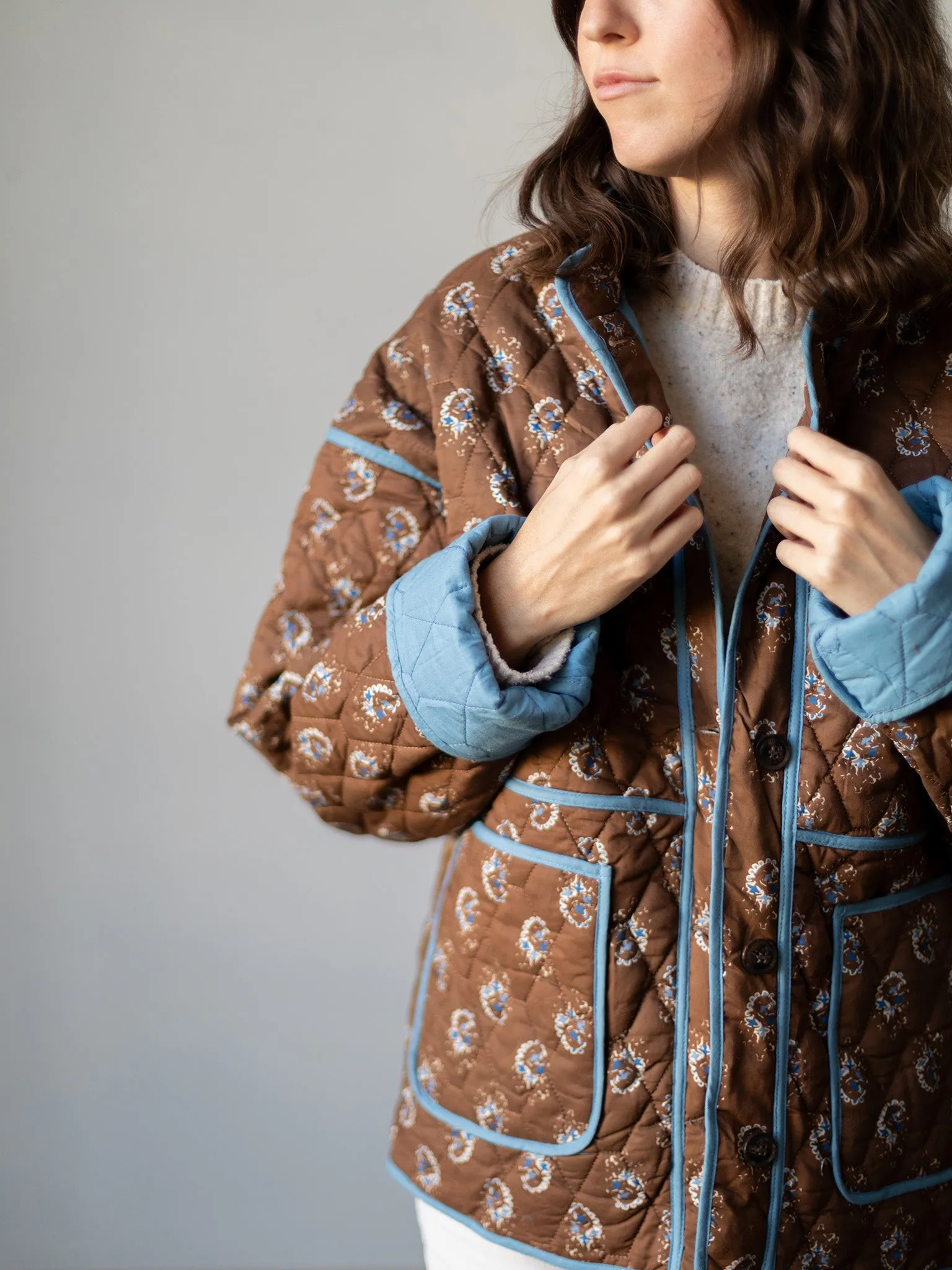 Floral Quilted Jacket