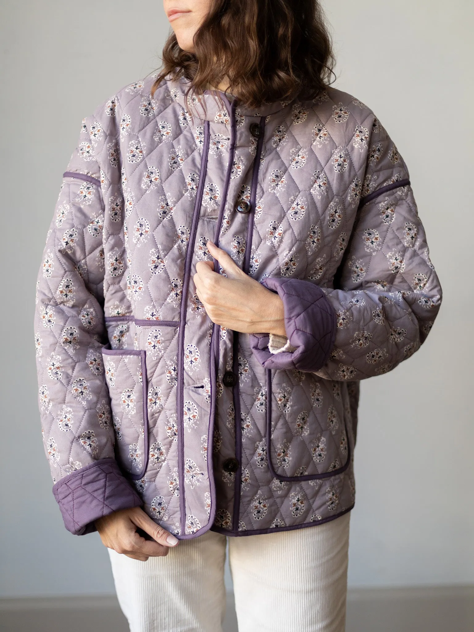 Floral Quilted Jacket