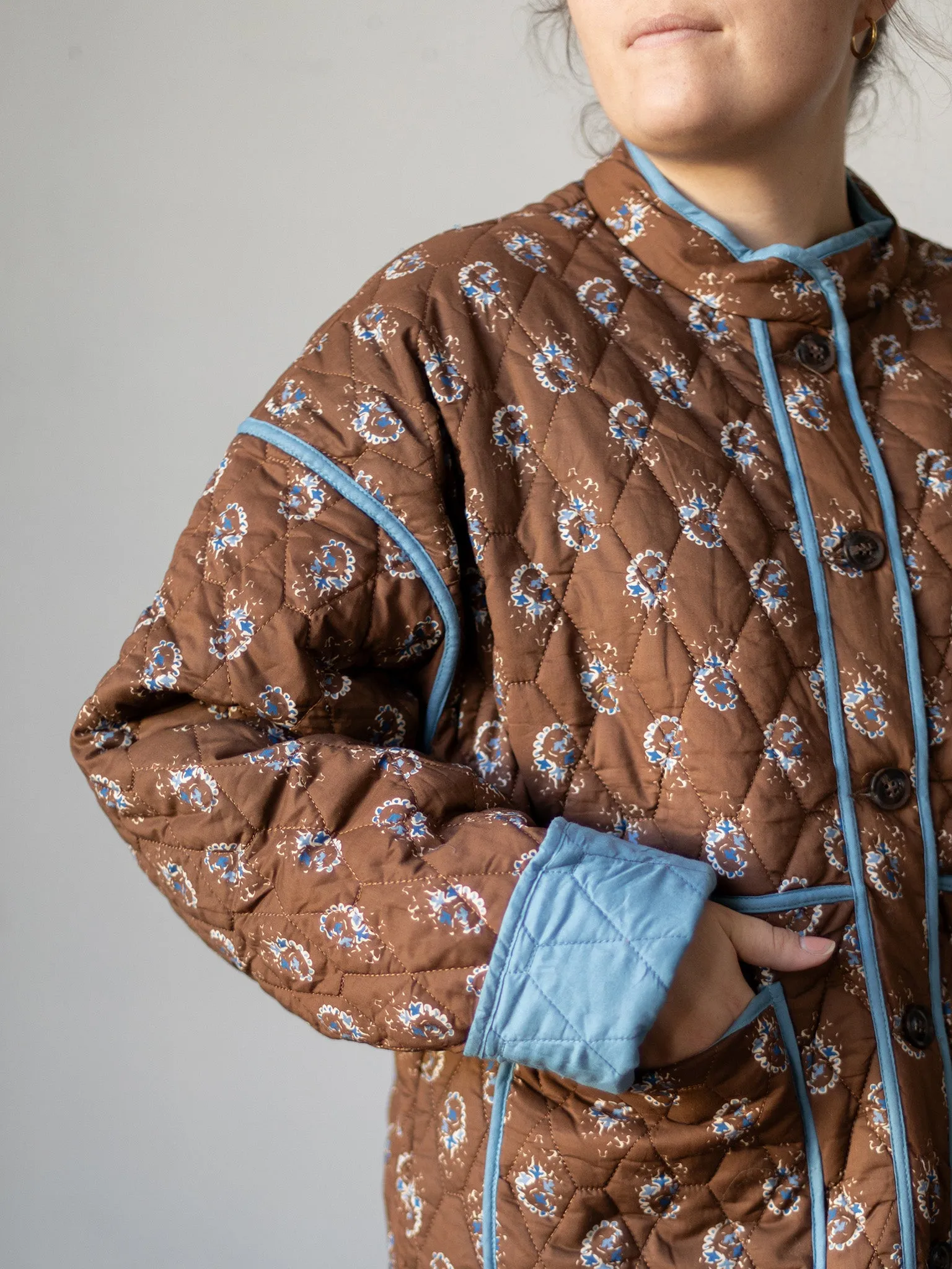 Floral Quilted Jacket
