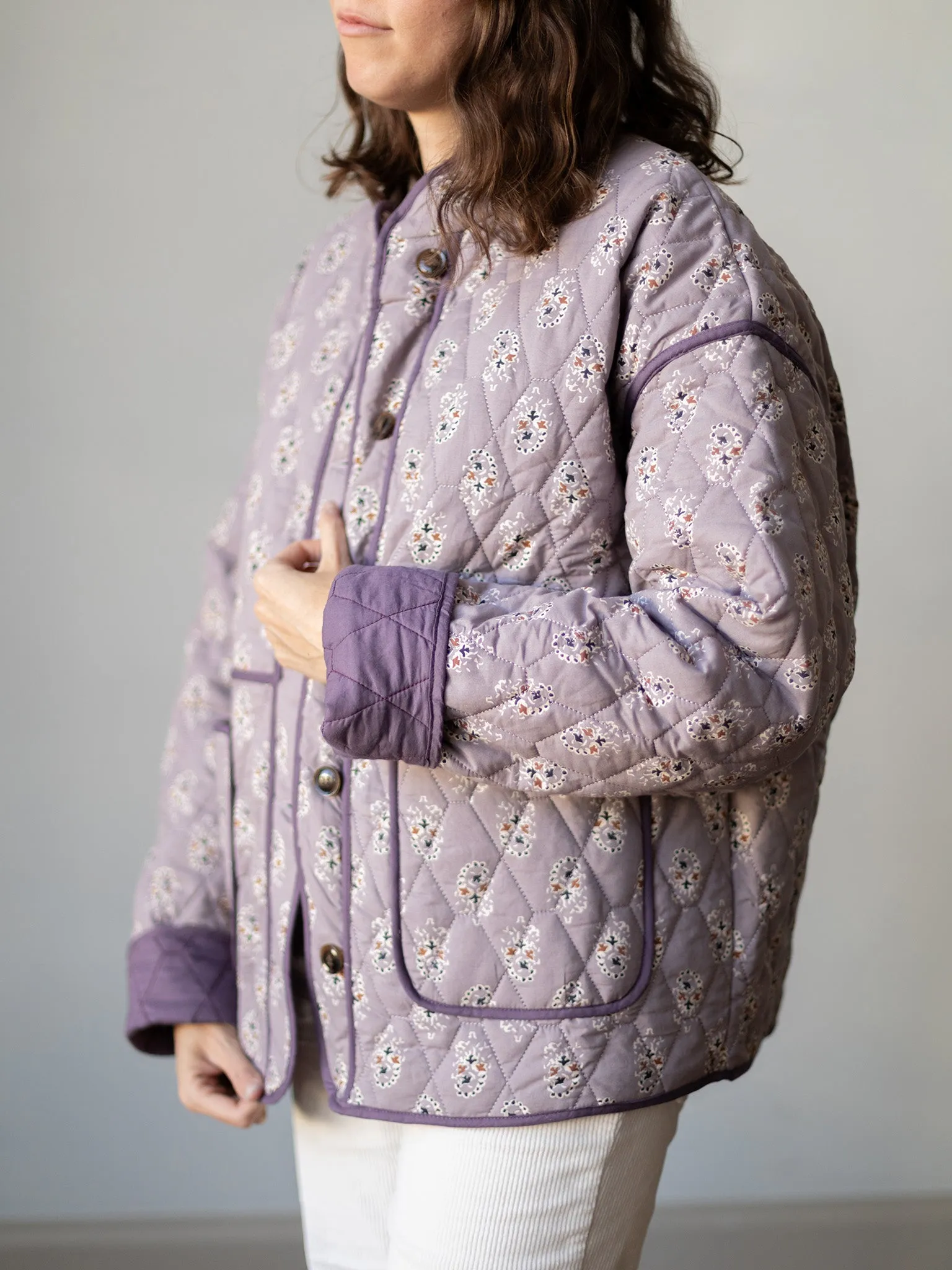 Floral Quilted Jacket