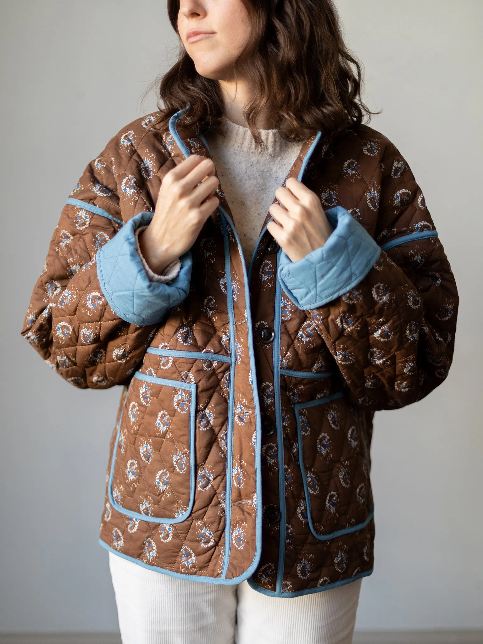 Floral Quilted Jacket