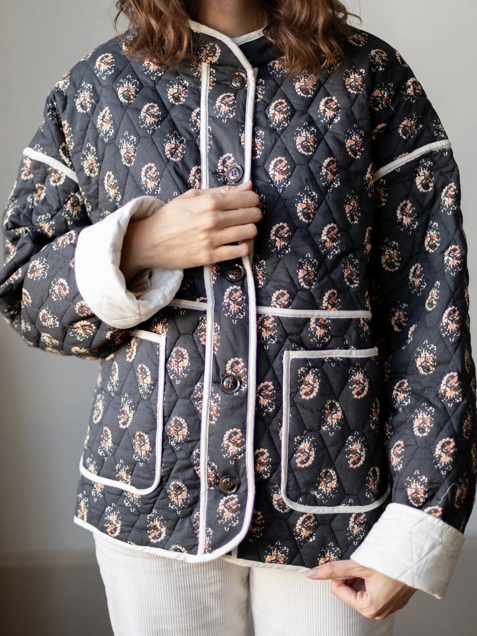 Floral Quilted Jacket