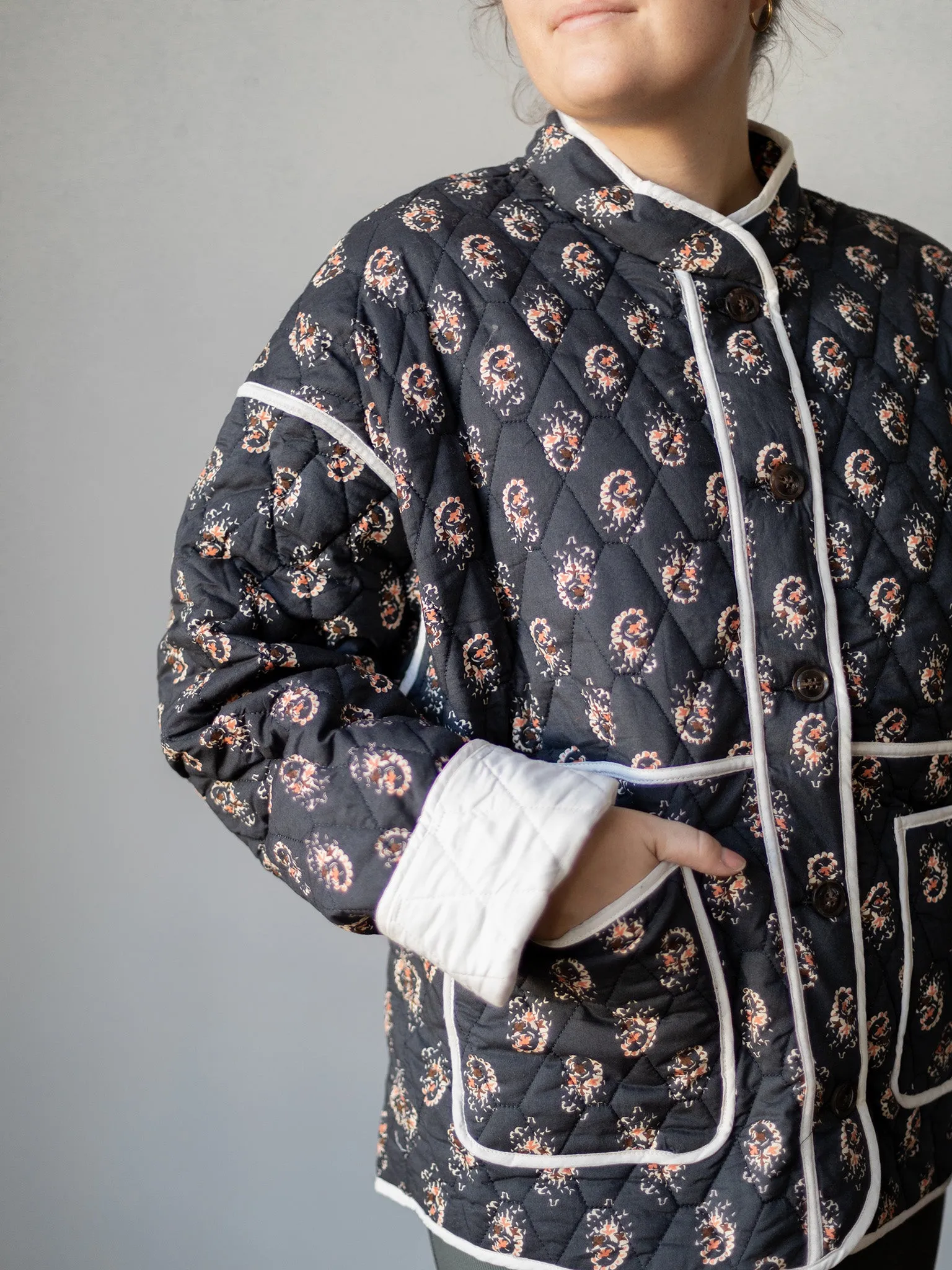 Floral Quilted Jacket