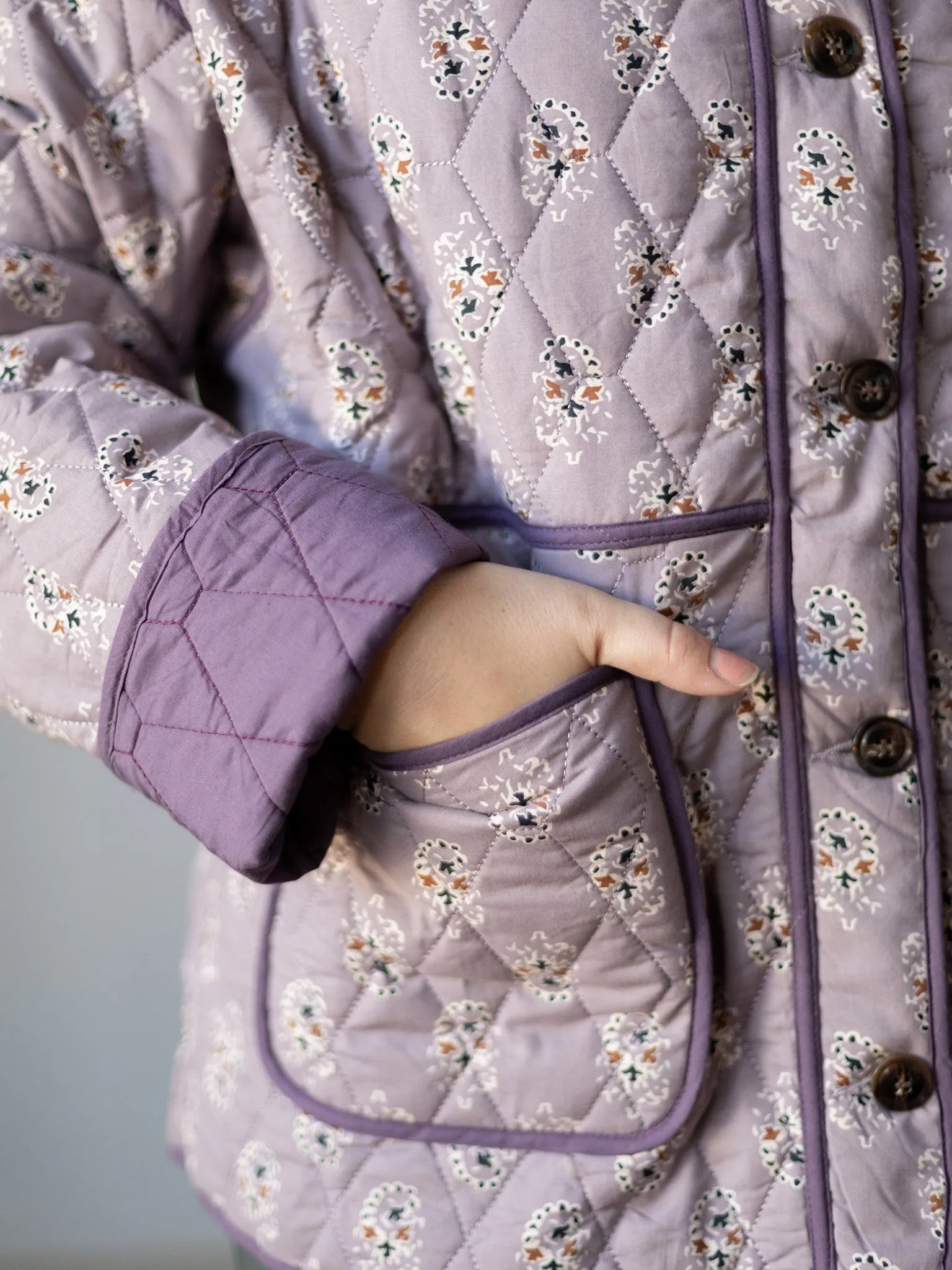 Floral Quilted Jacket
