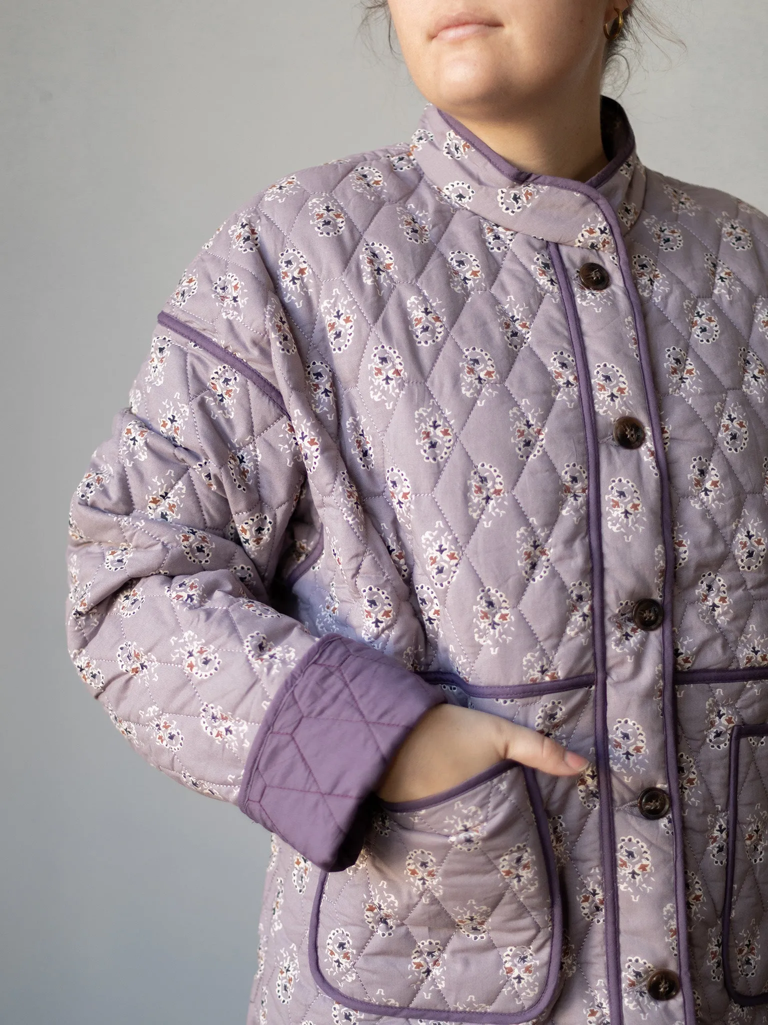 Floral Quilted Jacket