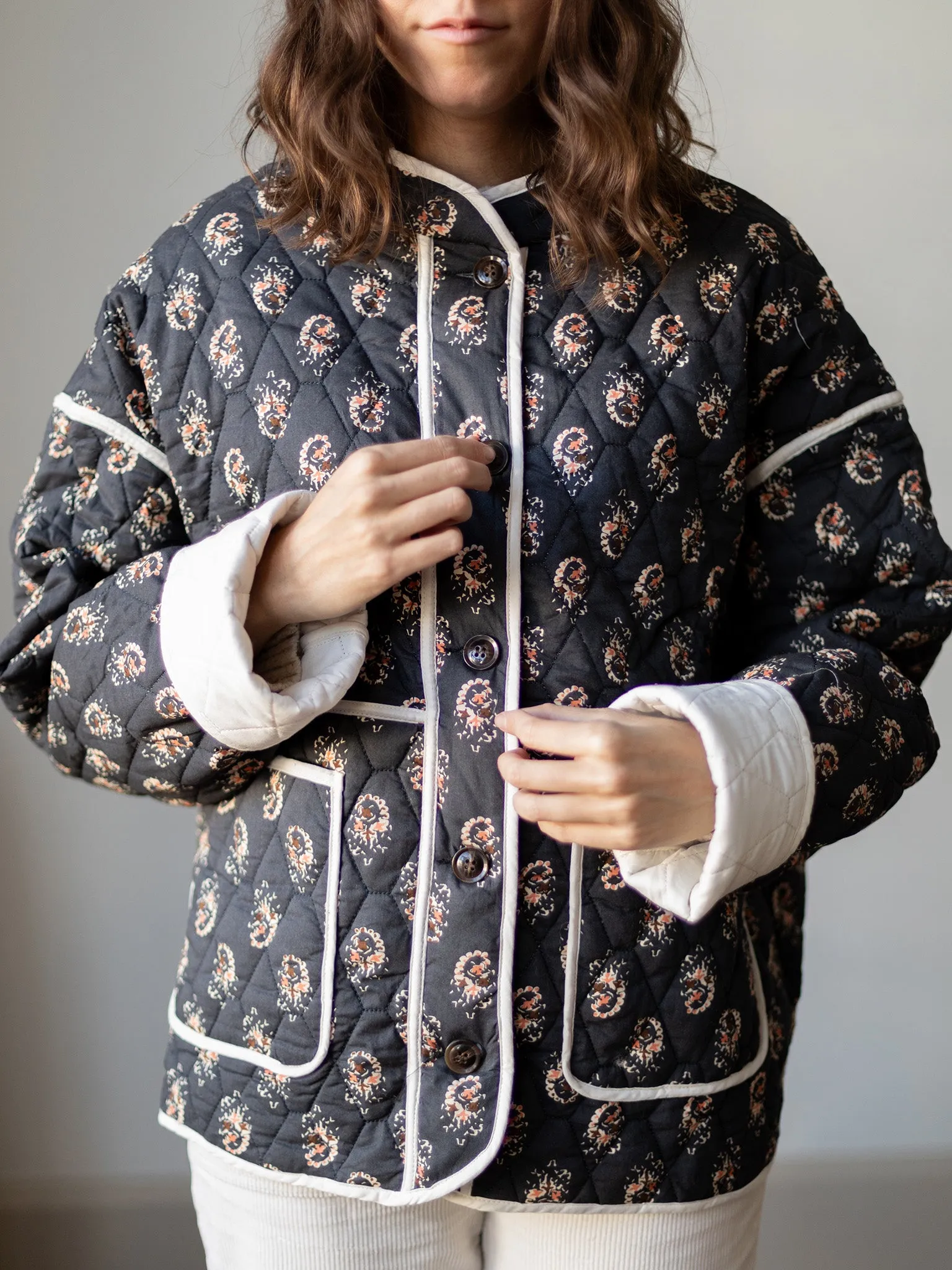 Floral Quilted Jacket