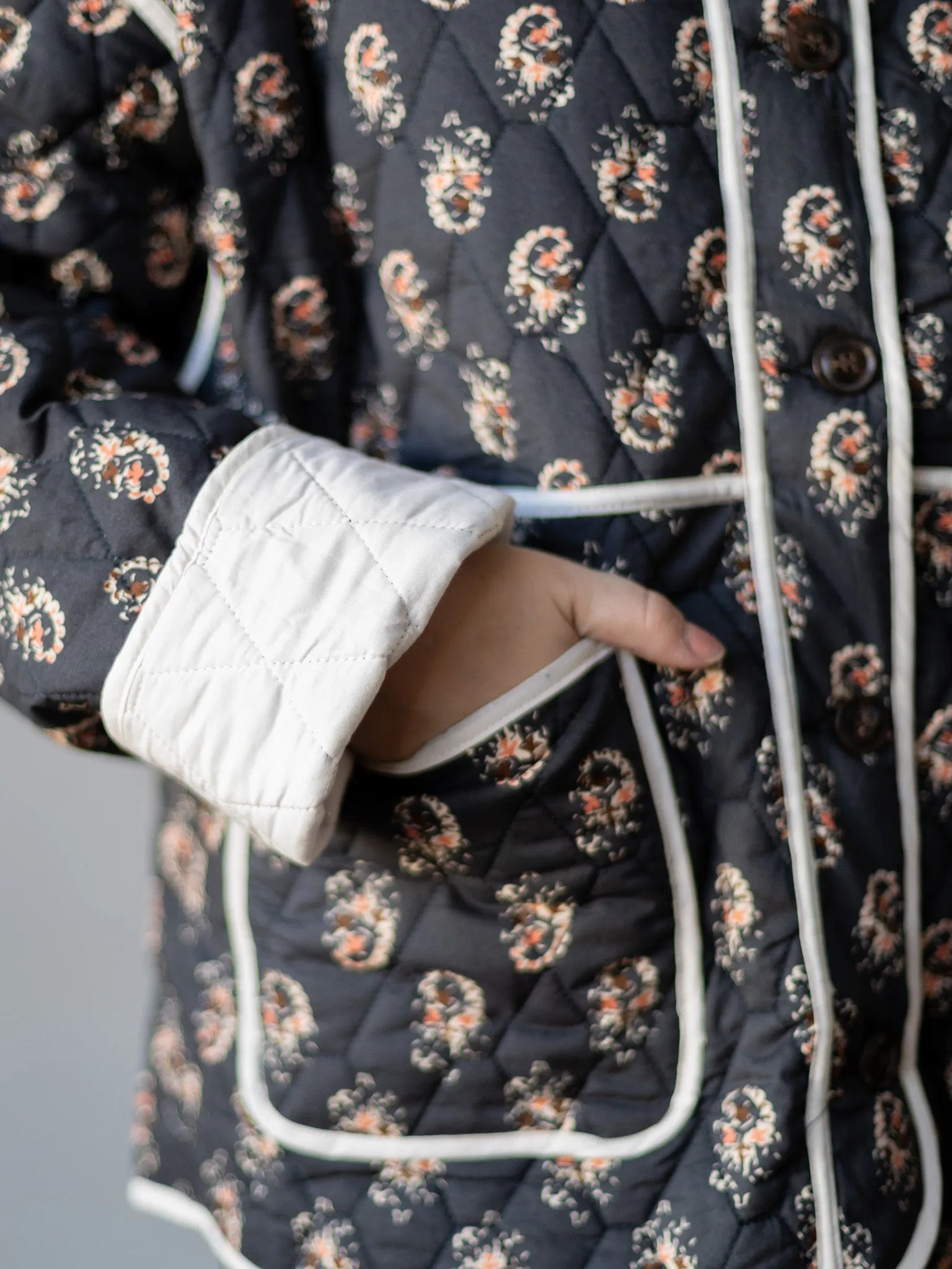 Floral Quilted Jacket