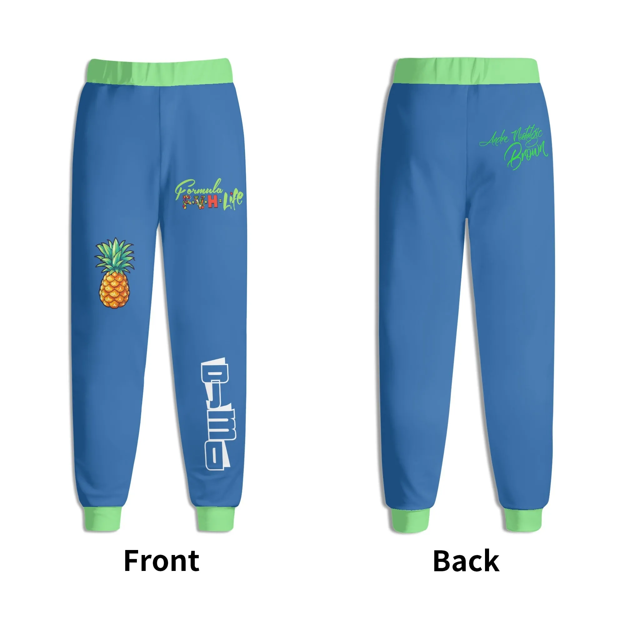 Formula Pineapple Mens 3D Sweatpants