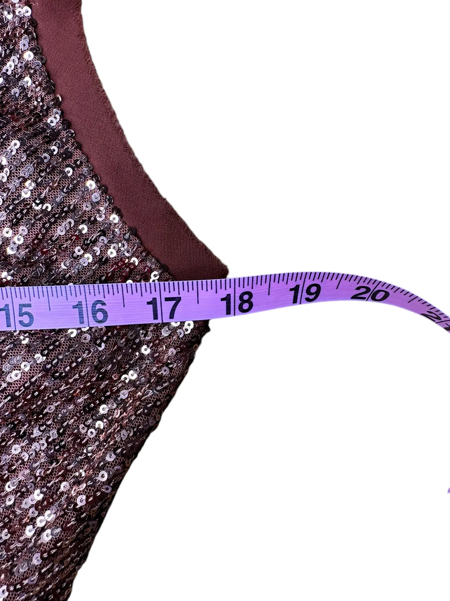 Free People Orange Sequin Bodysuit Size XS