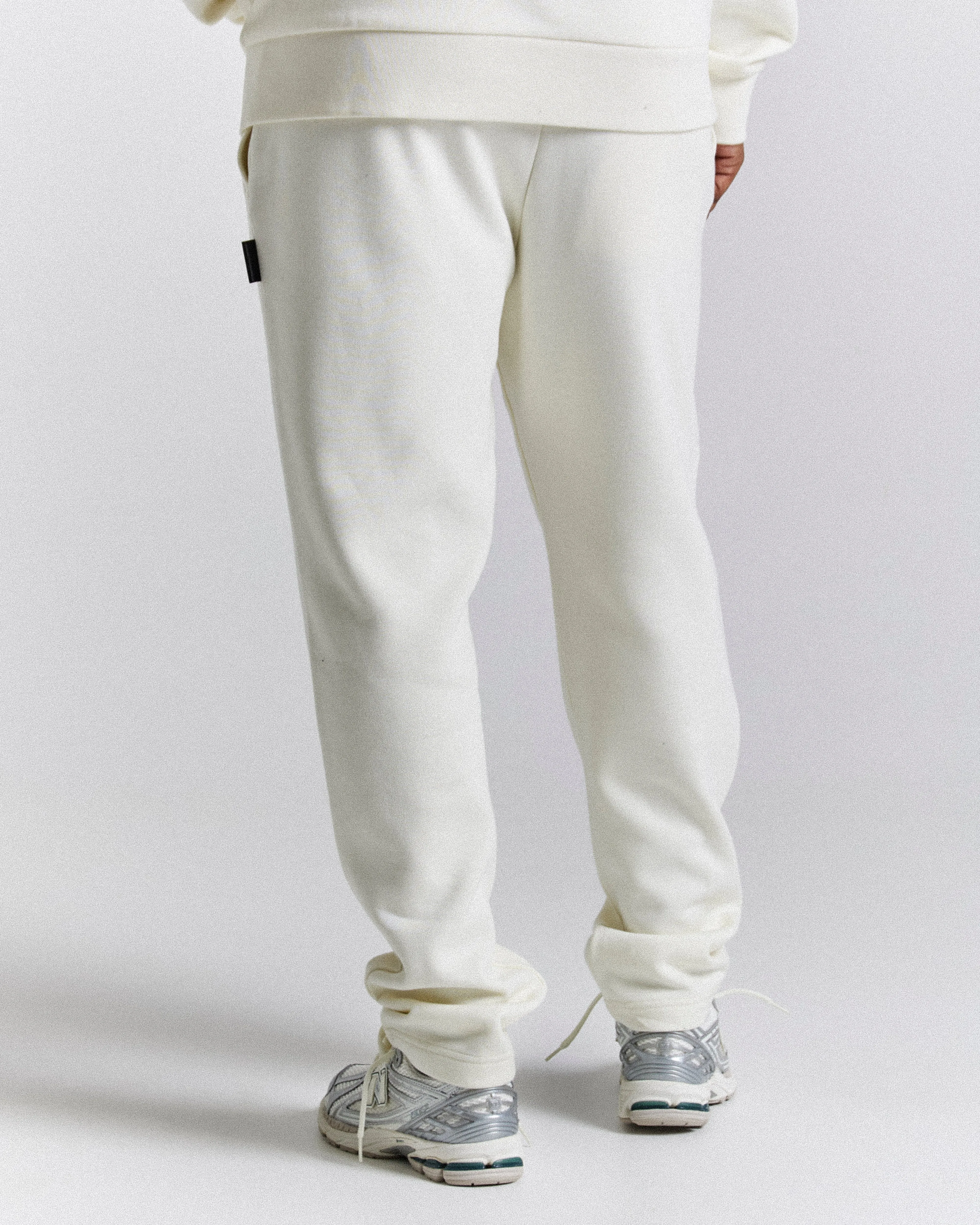 Fusion Joggers - Off White/Grey/Red