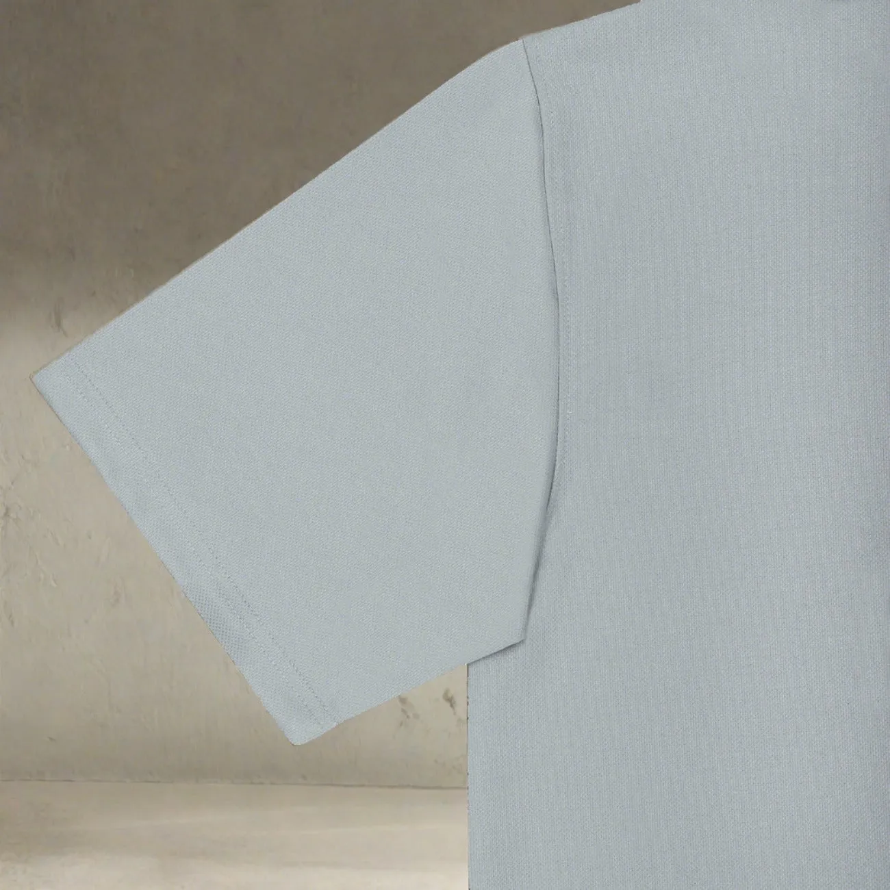 Glacier Gray Premium Imported V Neck T-shirt