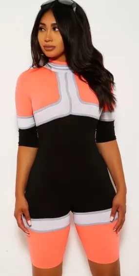 Go Racer Jumpsuit - Orange