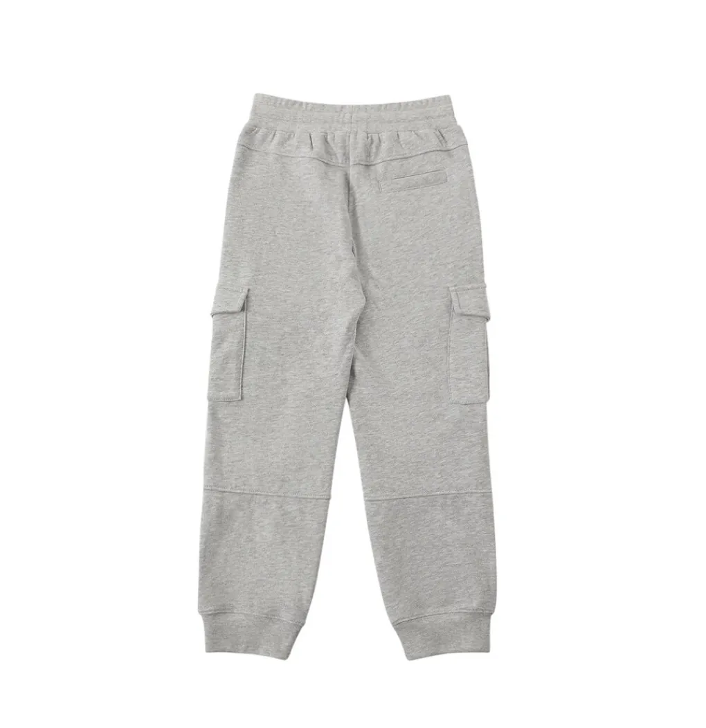Grey Jogger Pants With Pockets