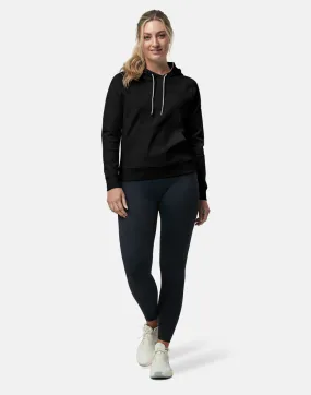 Gym Coffee Chill Pullover Hoodie (Womens) - Black