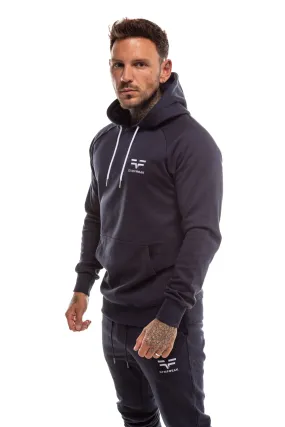 GymFreak Mens Power Hoodie - Navy Blue