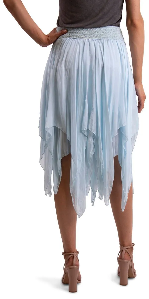 Handkerchief Layered Skirt