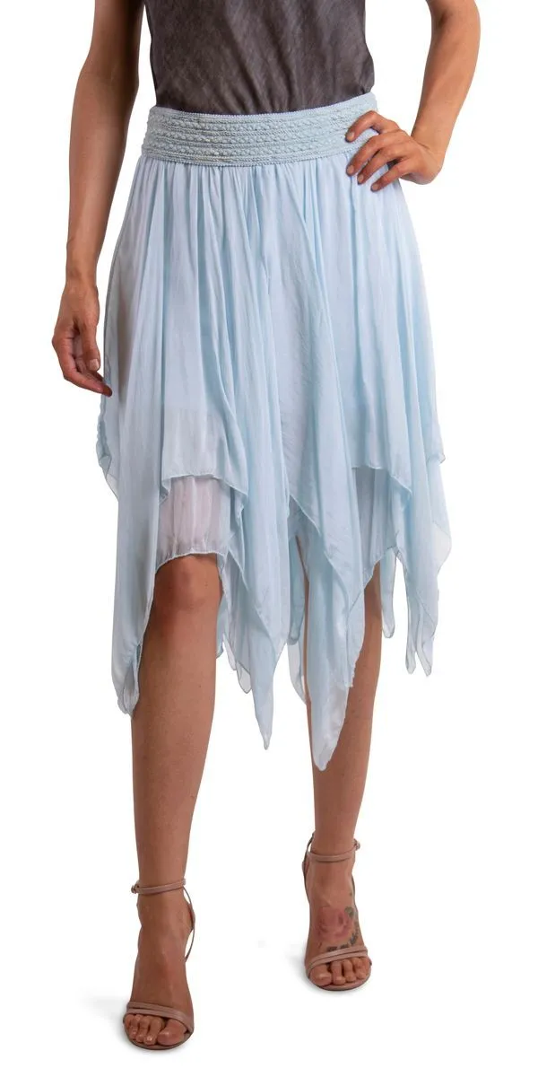 Handkerchief Layered Skirt