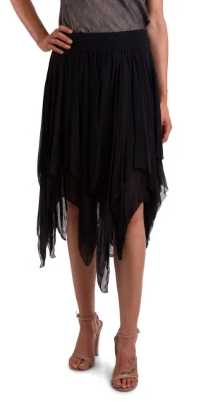 Handkerchief Layered Skirt