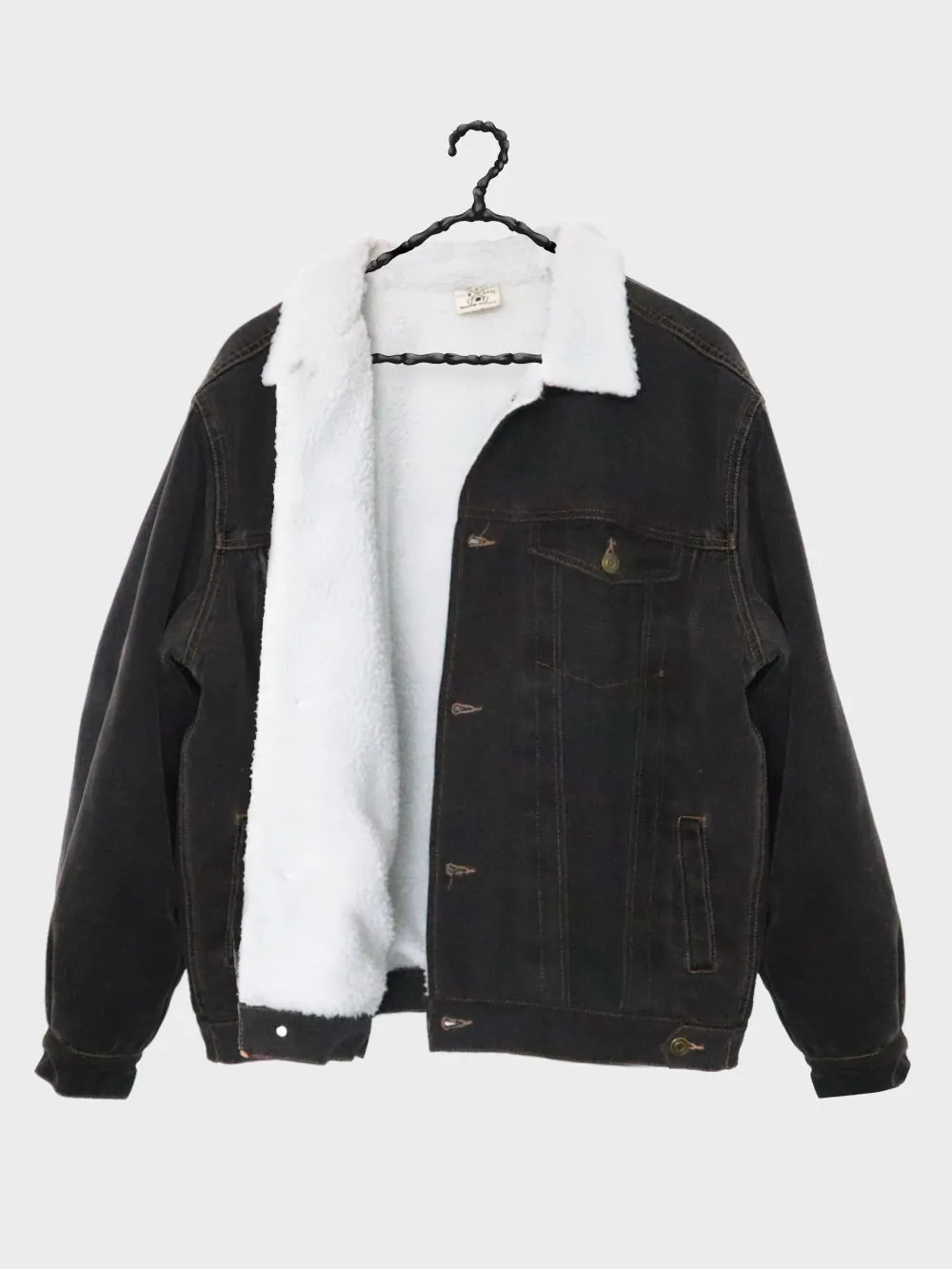 Hard Knocks Sherpa Denim Jacket - Sherpa