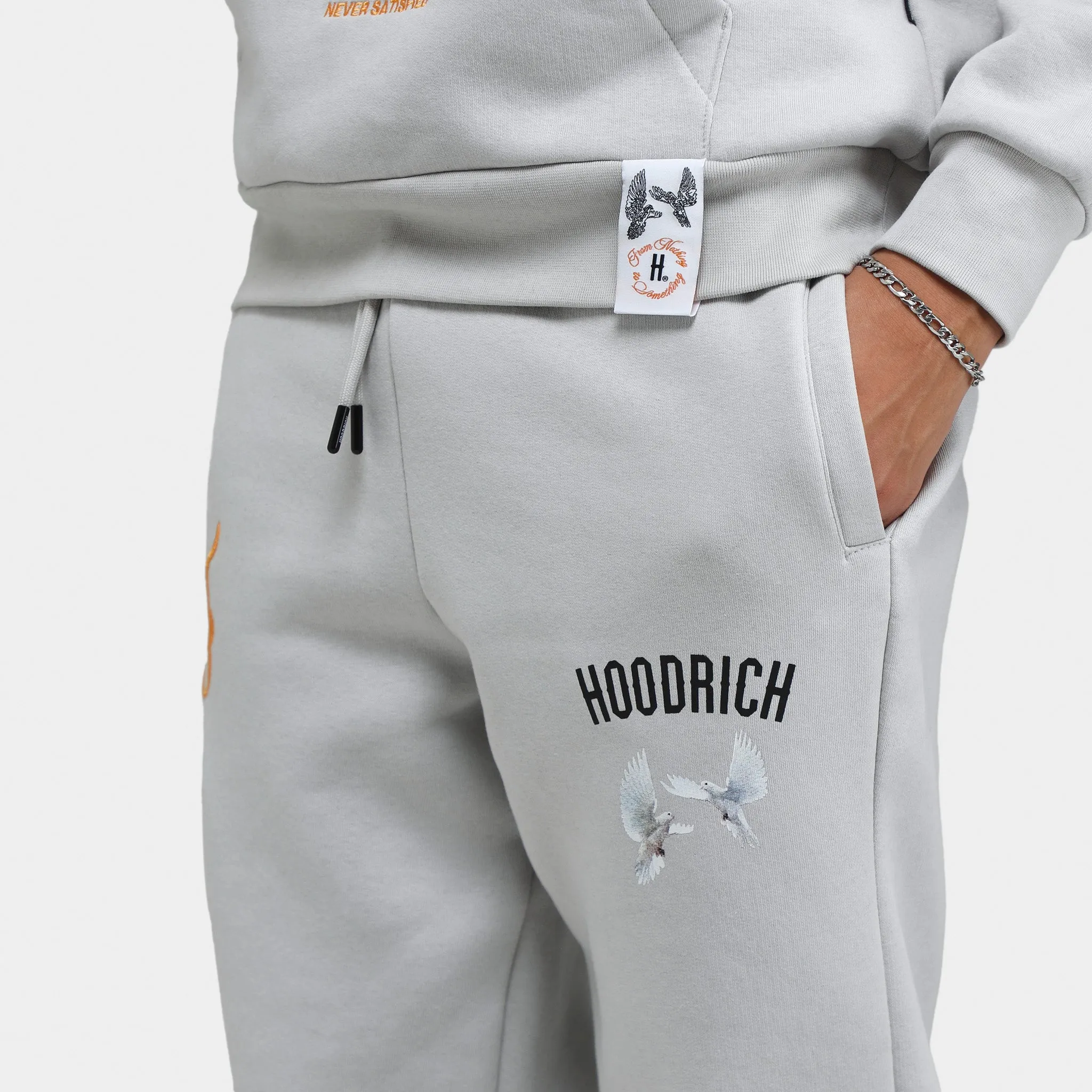 Hoodrich OG Take Flight V2 Joggers Harbor Mist / Black - Tangerine