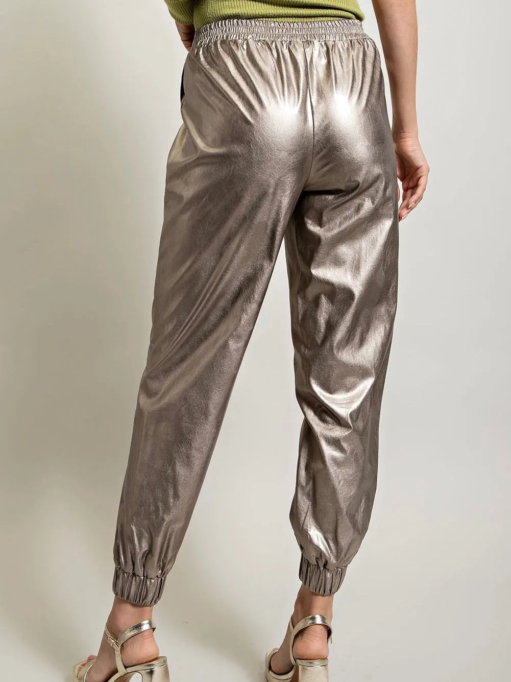 Hope Metallic Joggers