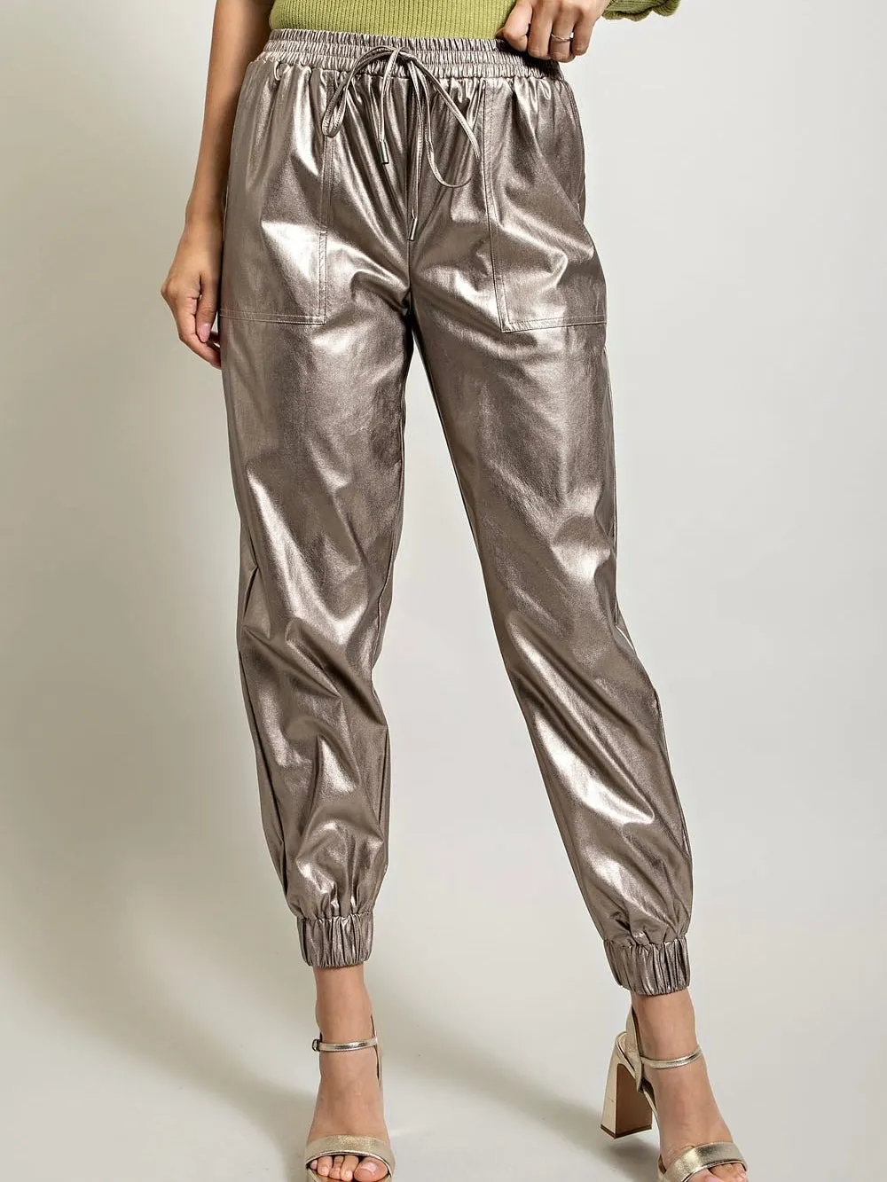 Hope Metallic Joggers