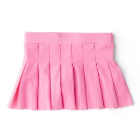 Hot Pink Pleated Active Skirt