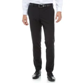 Hugo Boss Mens Slim fit Dress Pants 36 / 33 Black Solid Stretch