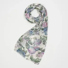 Hydrangea Light Weight Scarf