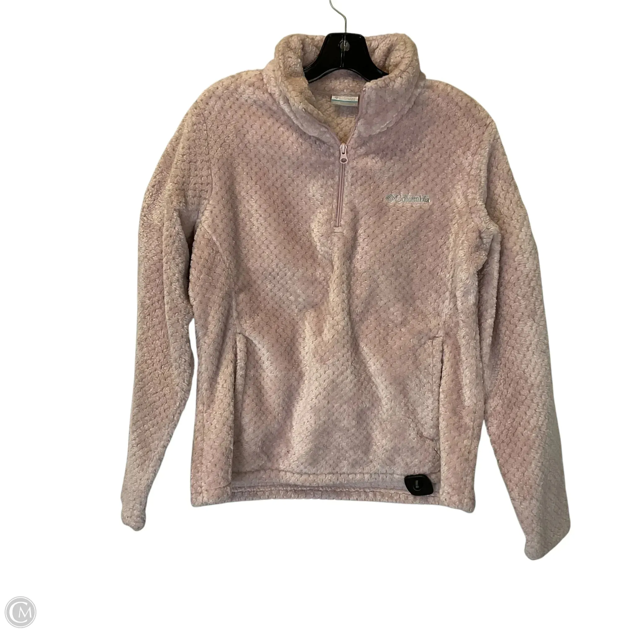 Jacket Faux Fur & Sherpa By Columbia In Pink, Size: L
