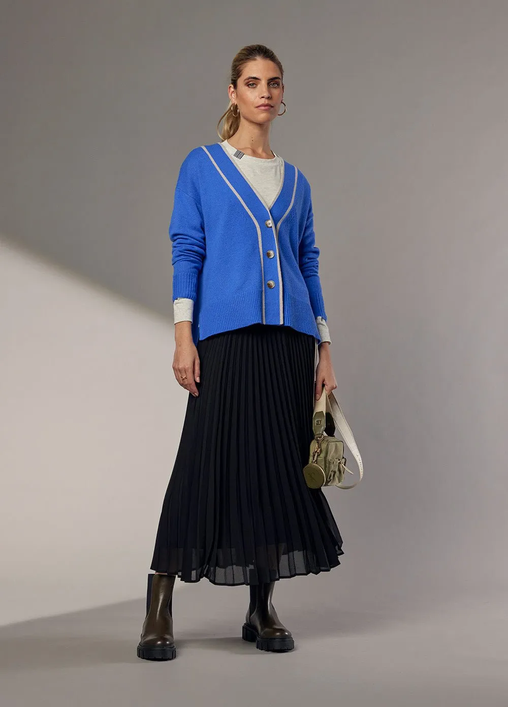 Just Pleat It Skirt | Black