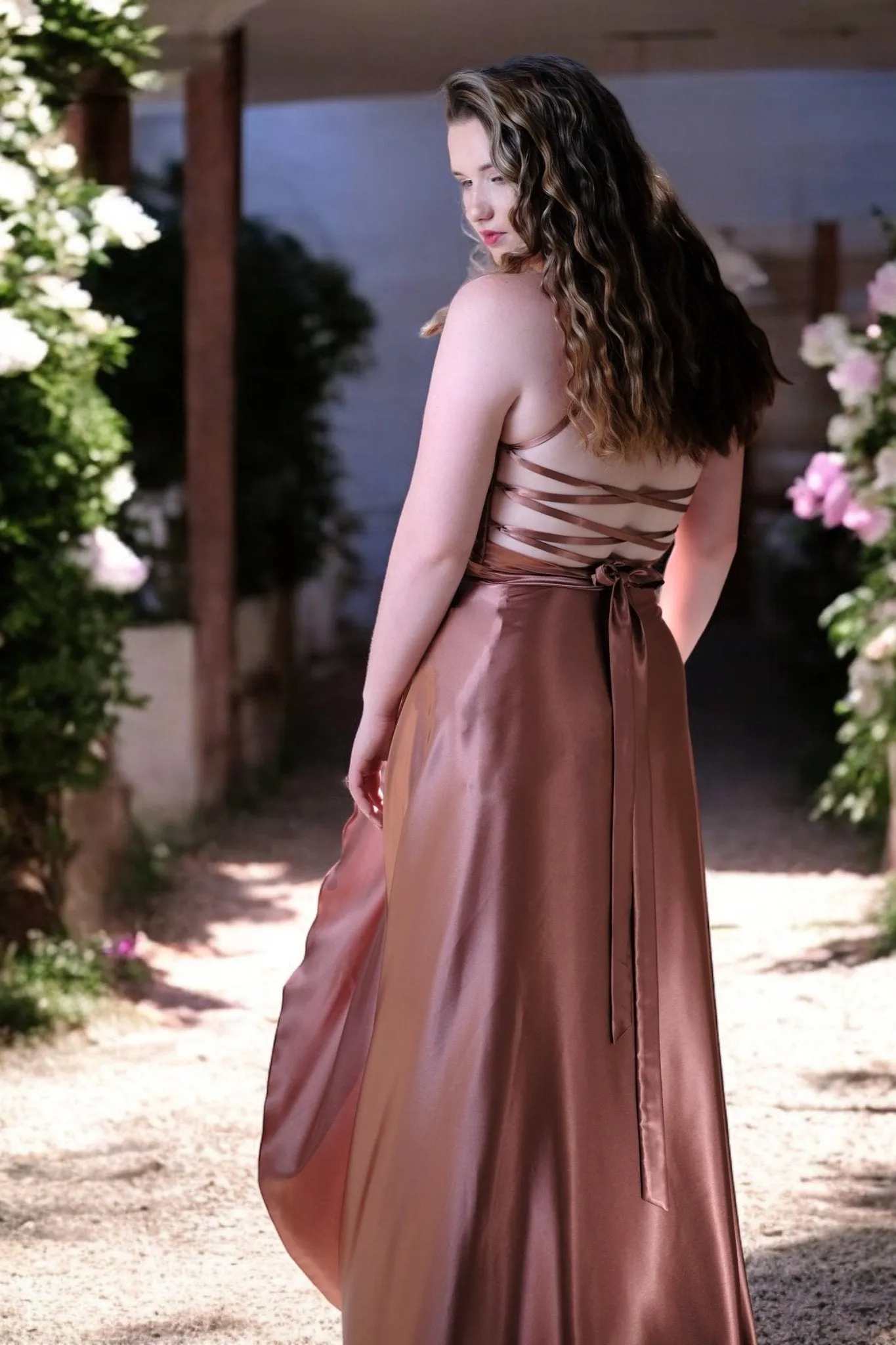 Kadie Pleated - Rose Gold